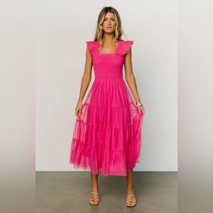 Baltic Born Emma smocked tulle dress size medium